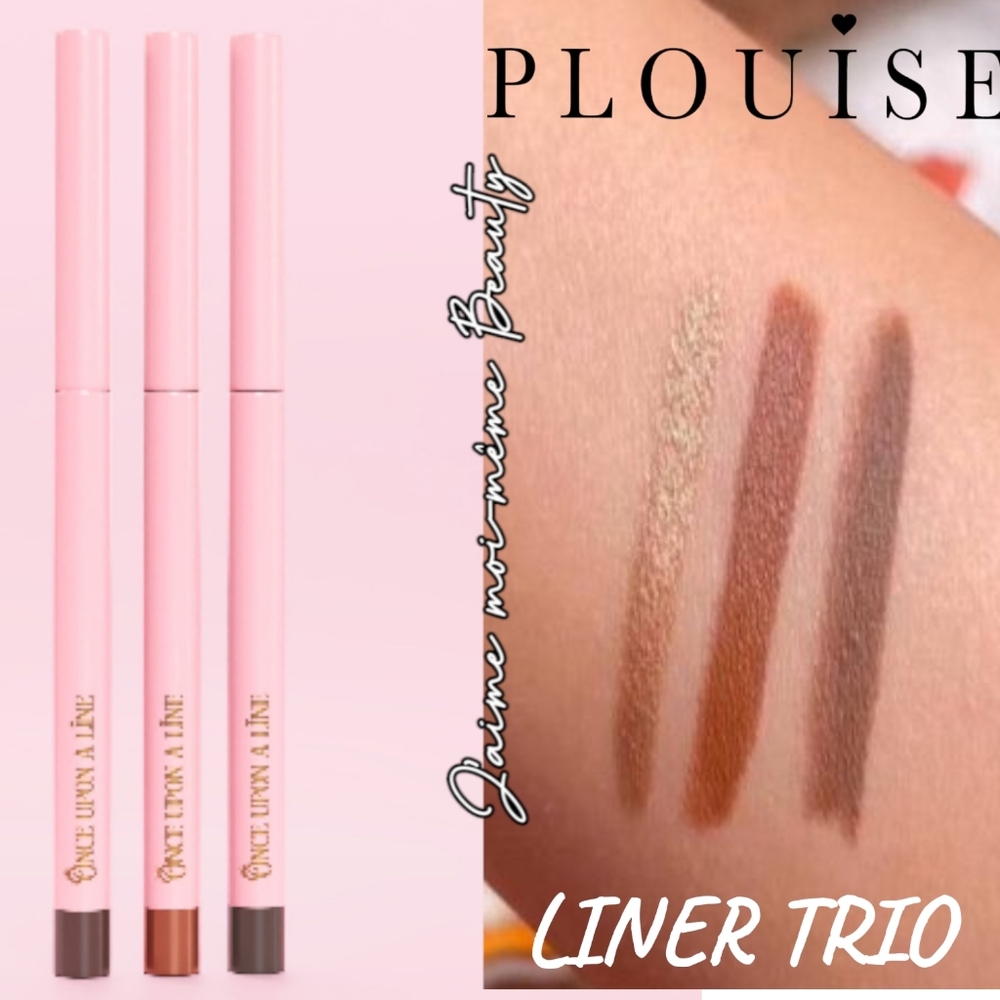 Plouise FIRESIDE Eye Liner Set - Metallic Bronze, Brown, Cool Brown